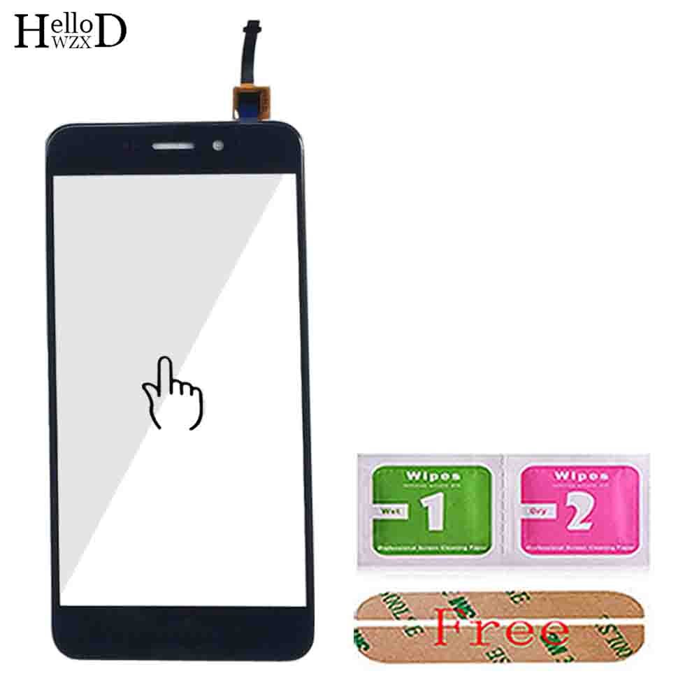 Mobile Touch Screen For Huawei Honor 6C Touch Touchscreen Sensor Panel Digitizer Outer Glass Tools Adhesive Wipes: Black No Tools