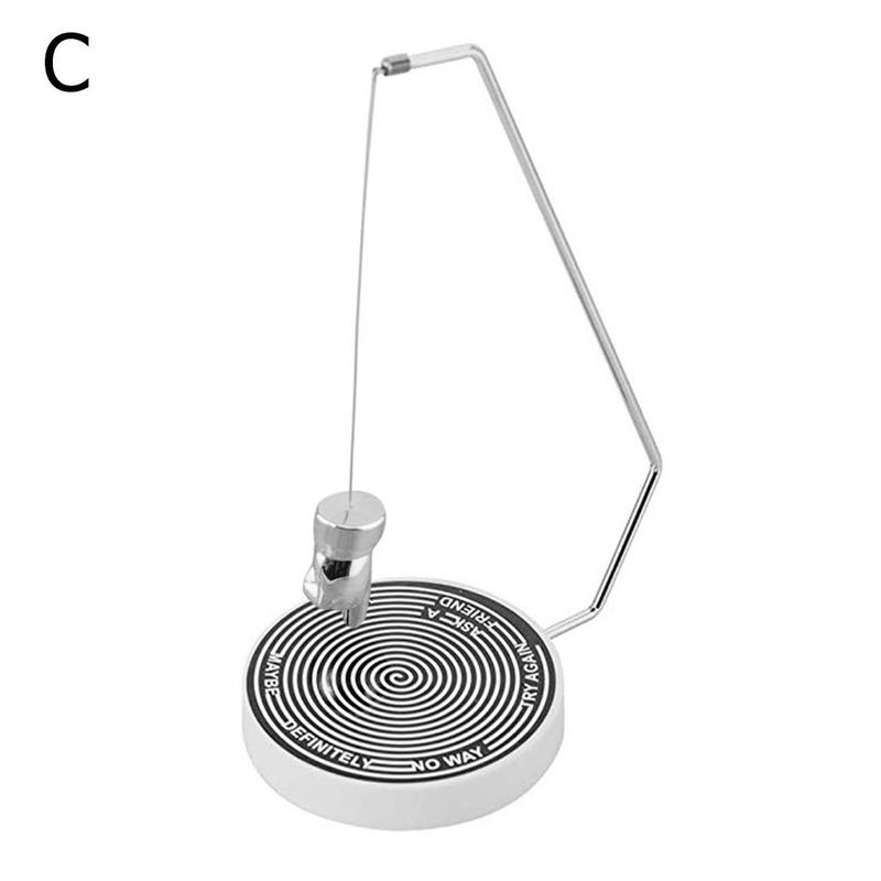 Juego de péndulo oscilante magnético, mesa dinámica, péndulo decorativo, , decoración, divertido, juguete, accesorios de mesa oscilante magnética: c