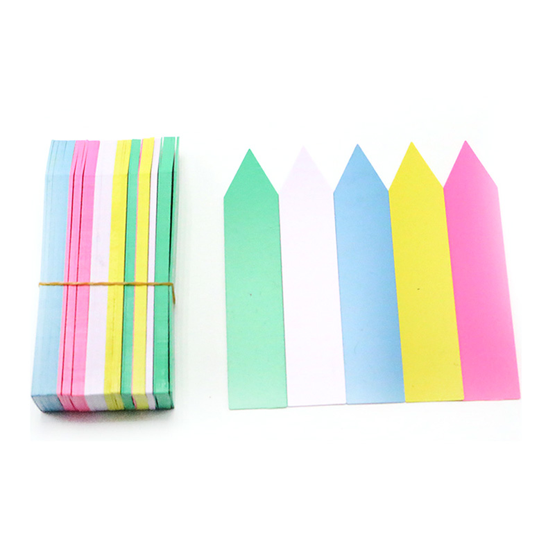 100pz etichette per piante in plastica etichette per piante da giardino marcatori per vivai vasi da fiori etichette per piantine vassoio marchio strumenti accessori da giardino
