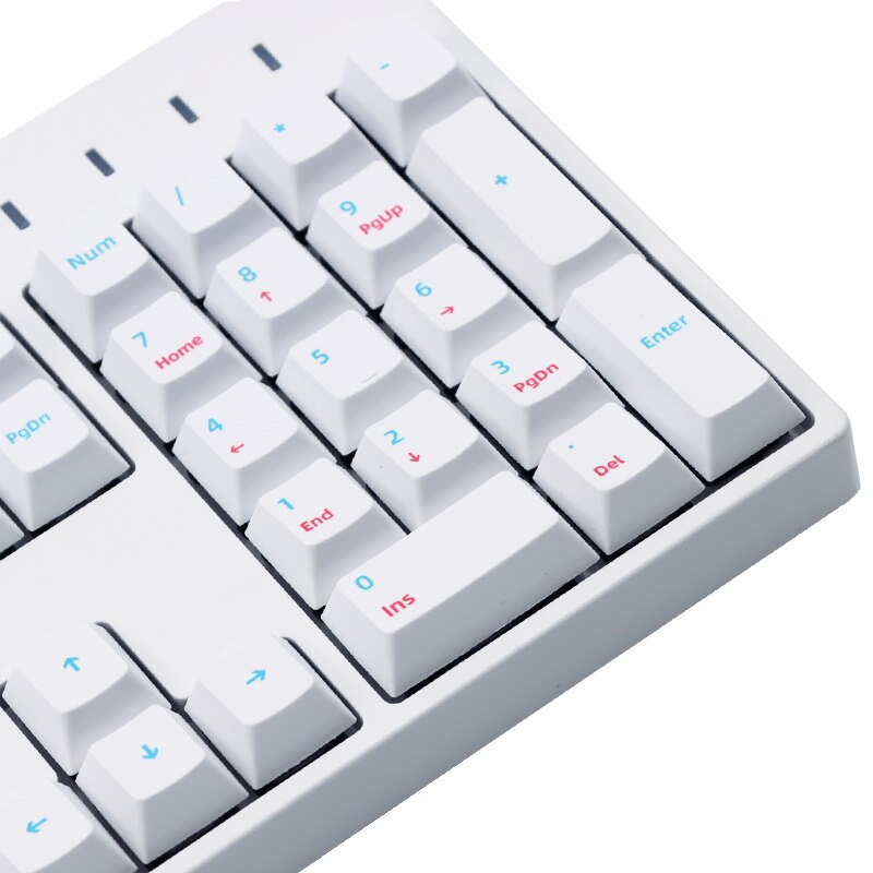 136 key caps Dye Sub Japanese PBT keycaps Sushi White Theme keycap For GMK Mechanical Keyboard gk61/64/68/84/tkl87/96/98/108