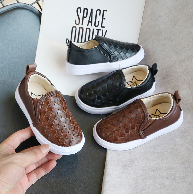 Jongens Meisjes Lederen Schoenen Voor Kinderen Bruiloft Tonen School Jurk Flats Schoenen Licht Klassieke Kinderen Prestaties Loafer Mocassins