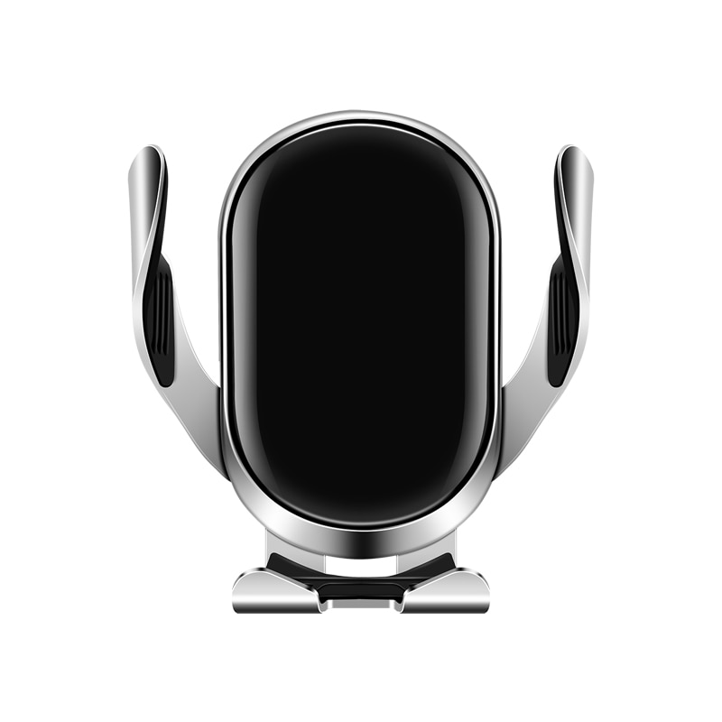 15w draadloze autolader qi snellaadaccessoires voor mobiele telefoons oplader inductieondersteuning telefoon voiture metaal