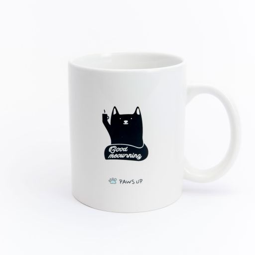 Paws Up Taza Good Meowrning | 400 ml