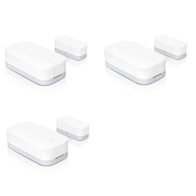 Aqara-Sensor de puerta y ventana Zigbee, conexión inalámbrica, Mini sensor de puerta inteligente, funciona con la aplicación Mi Home para Xiaomi mijia Smart home: Aqara 3pcs