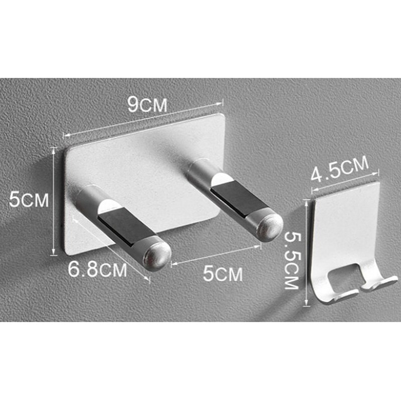 Support mural pour sèche-cheveux Dyson, en acier inoxydable 304, rangement pour sèche-cheveux