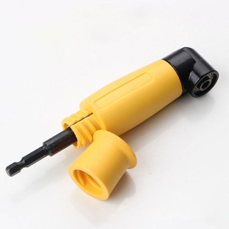 90 degrés Angle droit perceuse mandrin universel Bit pilote coin électrique adaptateur sans fil tournevis