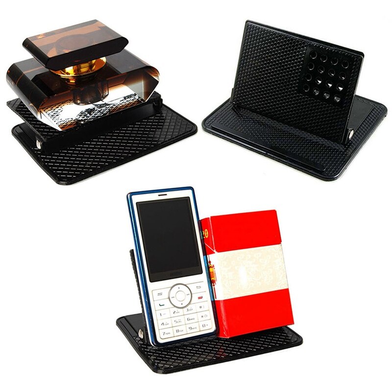 Car Anti-Slip Mat Multifunctional Foldable Pad Mobile Phone Holder Nano Stickers No Residue Universal Car Dashboard Non Slip Mat