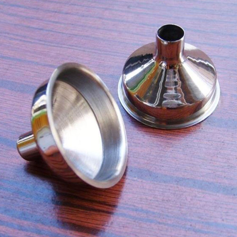 Keuken Trechter Rvs Olie Honing Hopper Filterportable Vullen Kleine Flessen Tool Accessoires Voor Inblikken Keuken Gereedschap