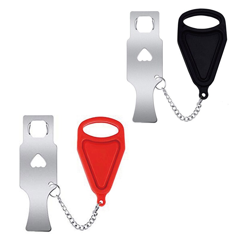 Przenośna blokada drzwi zabezpieczenie przed kradzieżą blokada blokady ogranicznik robić drzwi robić hotelu Szkoła Wyższa Dom Szkoła apartament łańcuch bezpieczeństwa blokada