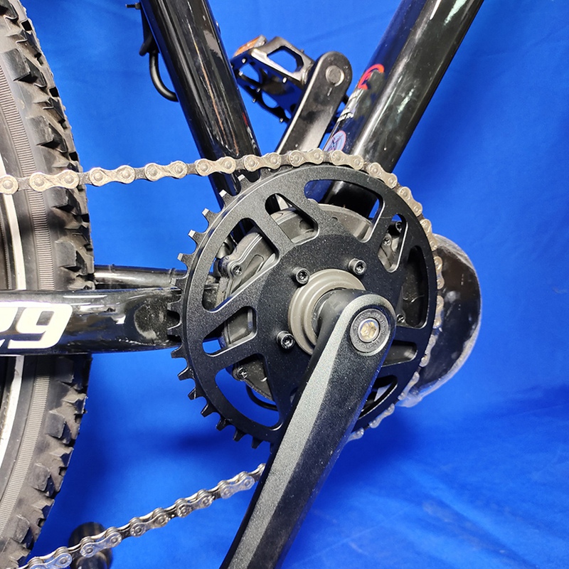 42T Crankstel Cnc 6061 T6 Aluminium Kettingblad Voor Banfang BBS01 BBS02 Mid Aandrijfmotor Kit