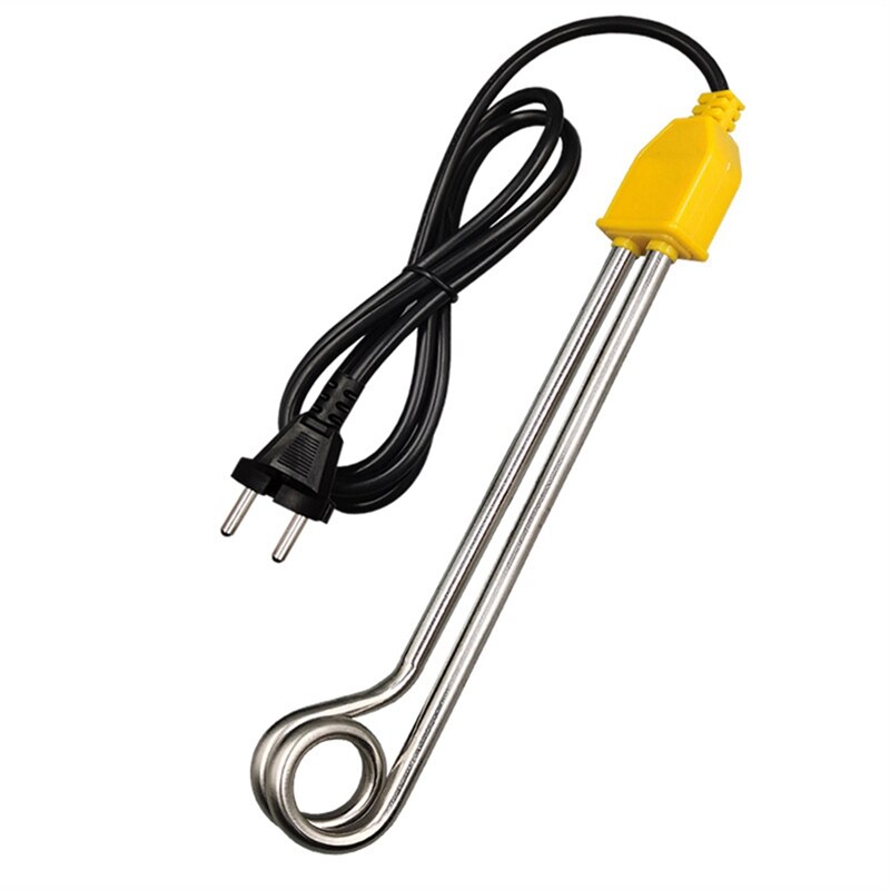 1000W Mini Water Heater Immersion Electric Water Heated Boiler Kitchen Bathroom Swimming Pool Water Heater: Default Title