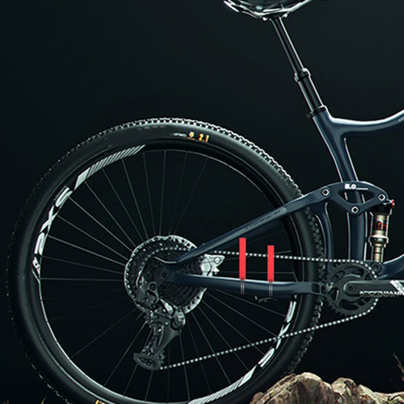 2 Stuks Rubber Bike Chain Beschermhoes Frame Chain Chainstay Guard Pad Voor Mountainbike N66