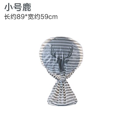 Electric Fan Covers All-inclusive fan dust cover Home fan cover Fully enclosed fan protection cover: S deer