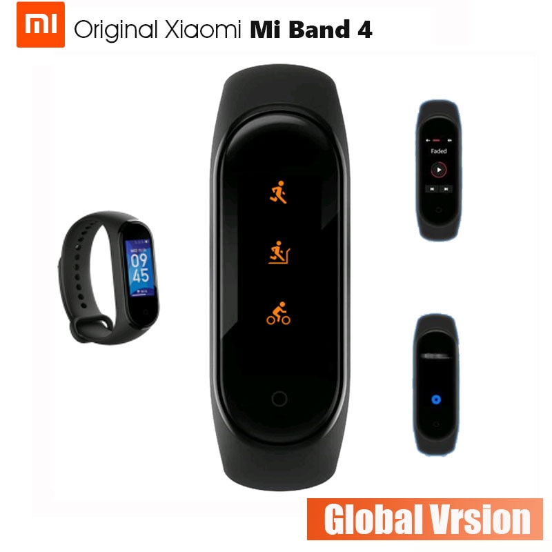 In Voorraad! Xiaomi Mi Band 4 Smart Kleur Screen Armband Hartslag Fitness 135Mah Bluetooth 5.0 50M Zwemmen waterdicht