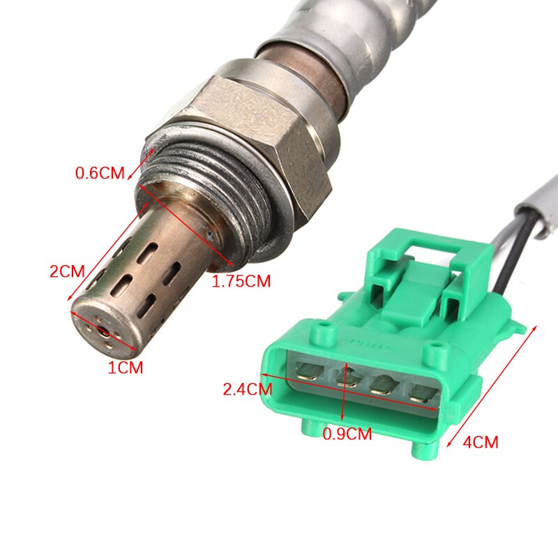 4 Pin Oxygen O2 Lambda Probe Oxygen Sensor For Peugeot CC SW 106 206 207 306 406 407 96368765