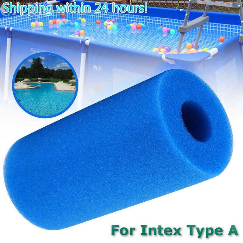 Piscina espuma filtro esponja reutilizável biofoam cleaner piscina espuma filtro esponjas acessórios de natação piscina: 10.8x4x7.3CM