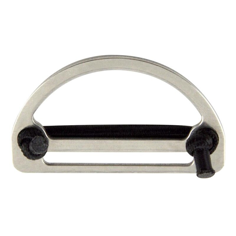 Cintura per pesi da immersione in acciaio inossidabile scivolo custode anello a D cinghia imbracatura fermo per cintura tappo accessori per apicoltura nuovo