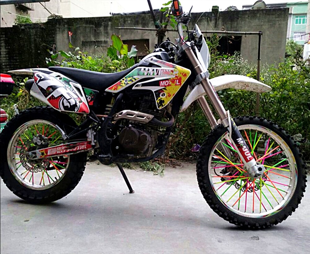 36 stk moto hjul felger eike tube dekk dekk scooter sykkel elektrisk motorsykkel for couvre rayon jante moto crf 450x dualtron  yz 125