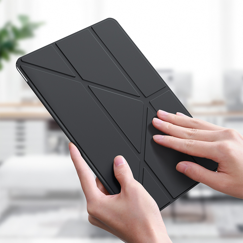 Baseus Smart Case for iPad 10.2" 7th Gen - Auto Sleep/Wake, Full Protection, Lightweight Stand: Black