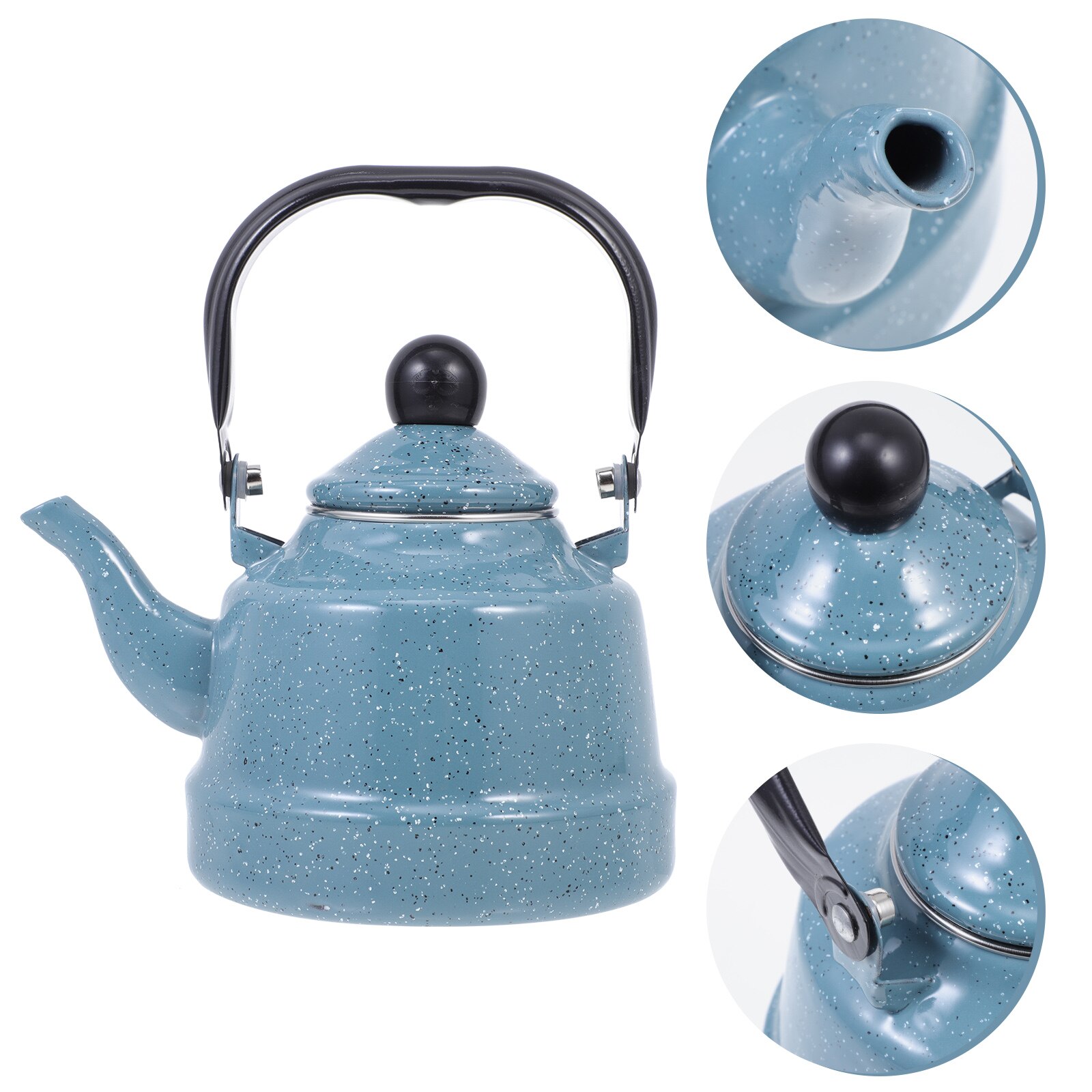 Pocking Pattern Teapot Household Tea Serving Pot Tea House Restaurant Teapot