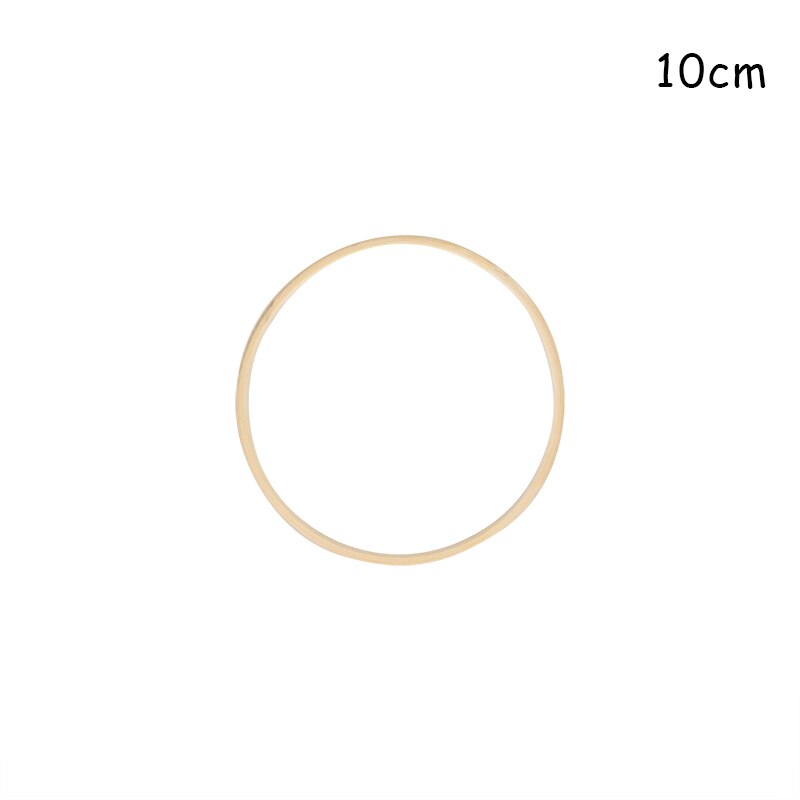 10-40cm Holz & Eisen goldene Kranz garland Hochzeit dekoration Baby dusche Floral kranz Braut hoop Home garten party blume decor: wood hoop 10cm
