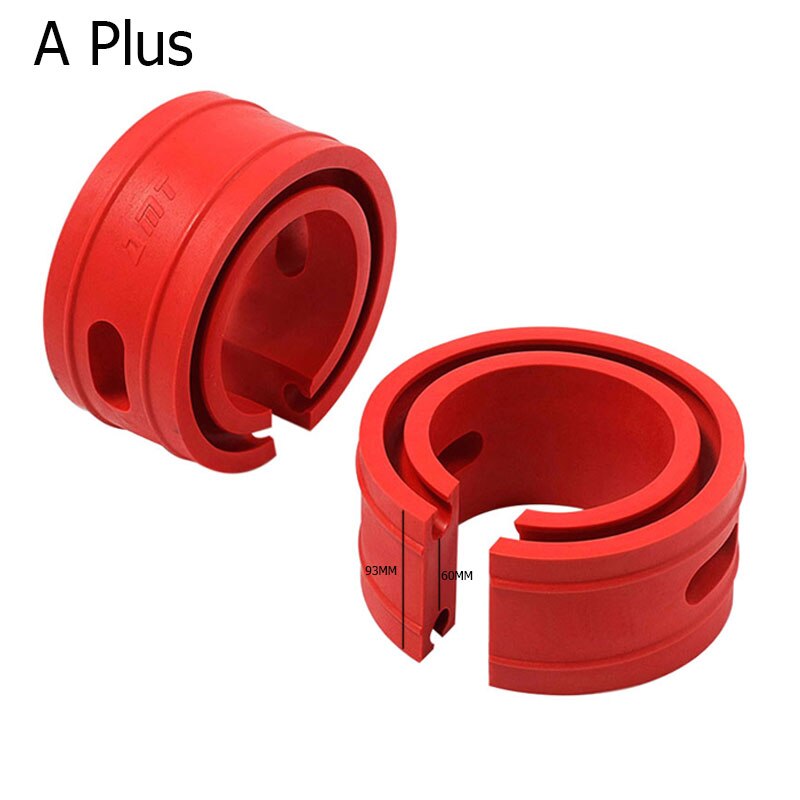 2 Pcs Rode Kleur Auto Styling Auto Schokdemperveer Bumper Power Buffers Een/Een Plus/B/ B Plus/C/D/E/Type Springs Bumpers Kussen: A Plus Type