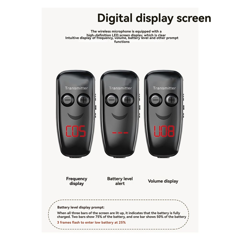 ABAC-Wireless Pickup System Clip On Wireless Recei... – Vicedeal