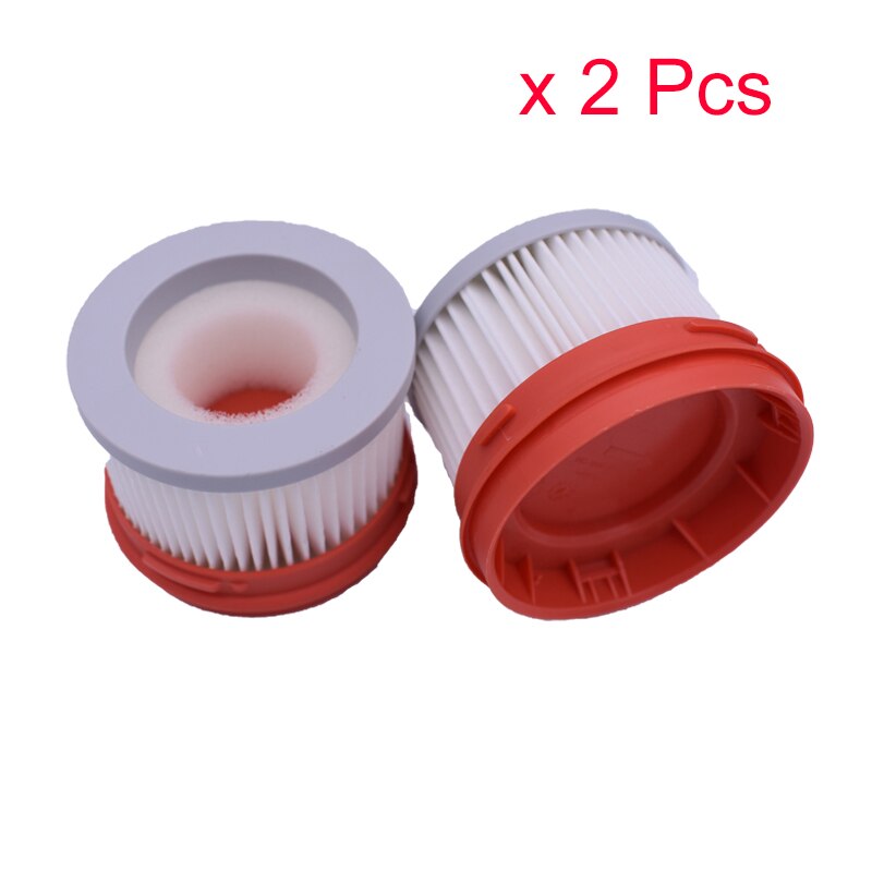Pennello a rullo filtro Hepa di Ricambio per Xiaomi Dreame V9 V9P V10 Aspirapolvere Tenuto in mano Pezzi di Ricambio di Pulizia della Spazzola Principale: 2pezzi filter