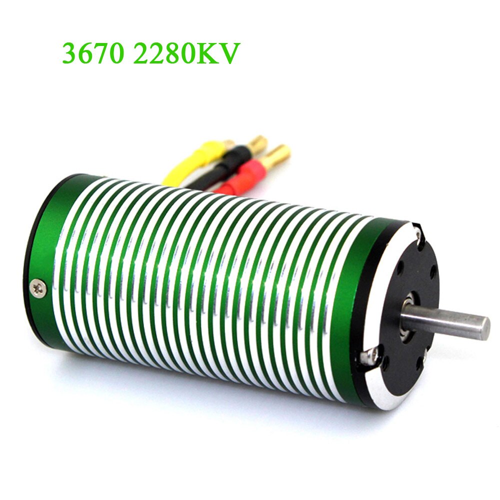 X-TEAM 3670 Brushless Motor 1100KV 1200KV 1550KV 1850KV 2280KV 3050KV BLDC Electromotor for RC Cars 1/10 1/8 Buggy Monster: 3670 2280KV