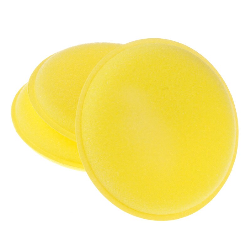 12 unids/set, esponja de pulido para el cuidado del coche, esponja de lavado redondo para el cuerpo del coche, esponja de lavado, almohadillas aplicadoras, esponjas de cera para el coche, Herramientas de limpieza