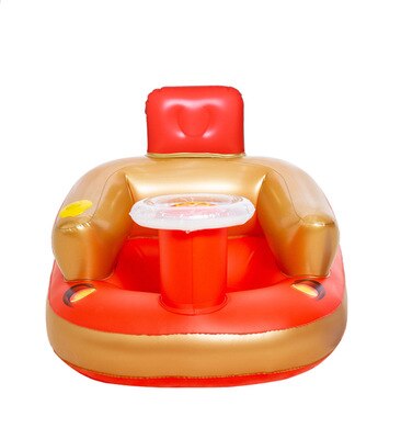 Canapé gonflable pour bébé, siège d&#39;apprentissage pour enfants, chaise de salle à manger portable pour musique: Music D