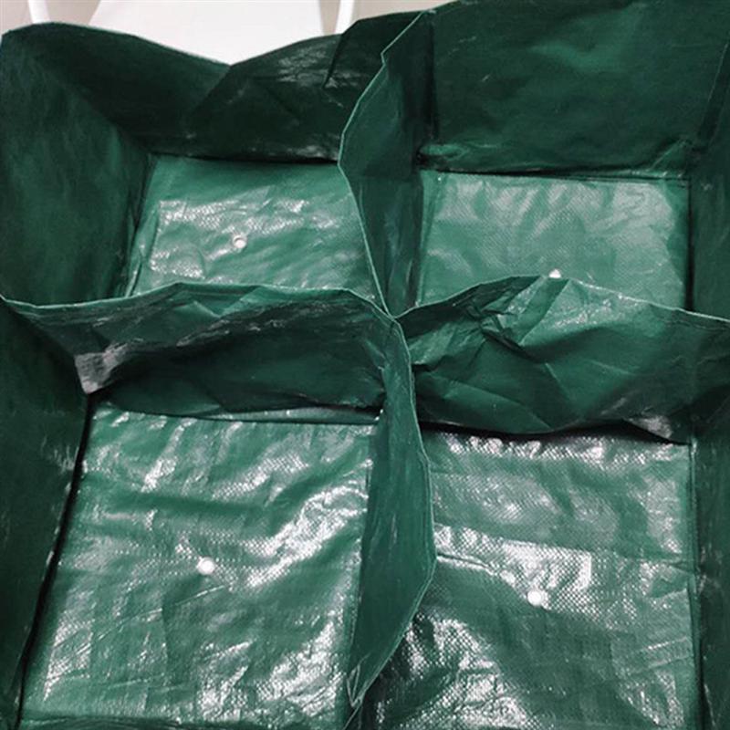 Raised Garden Bed Outdoor Gardening Planting Bag Four-Grids Garden Grow Bed Grid Garden Bed Compartmental Planting Bags