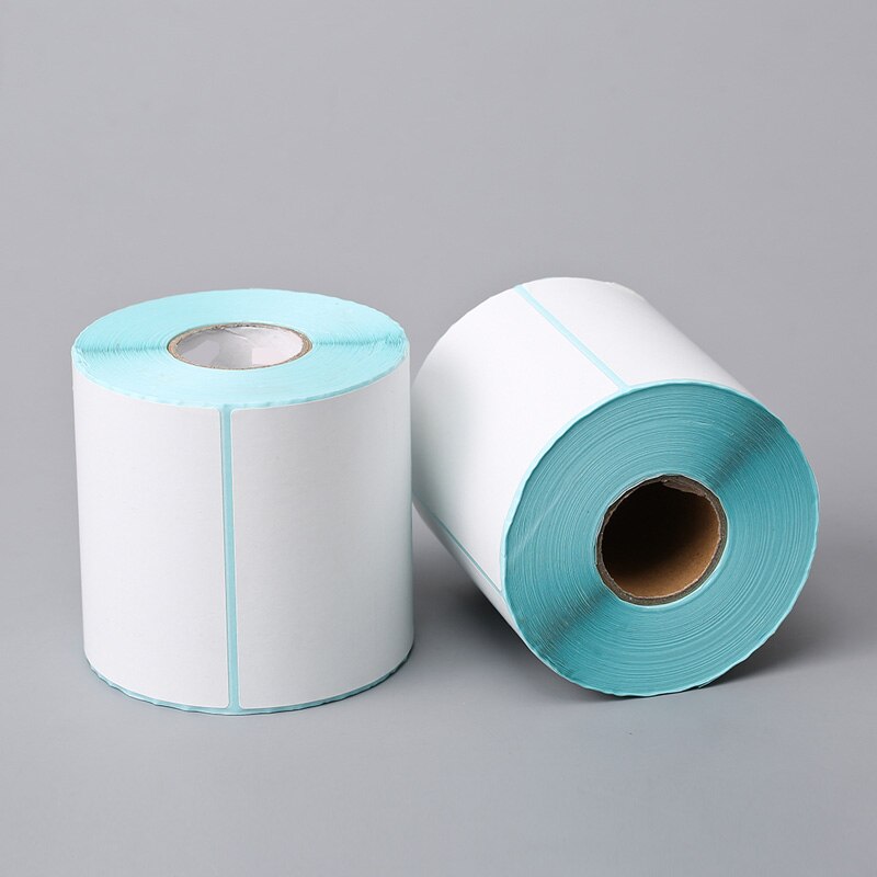 Pos 108mm 4 inch Thermal Labels papaer stickers Barcode label paper roll white 100*100*500 or 100*150*250 or 100*150*500