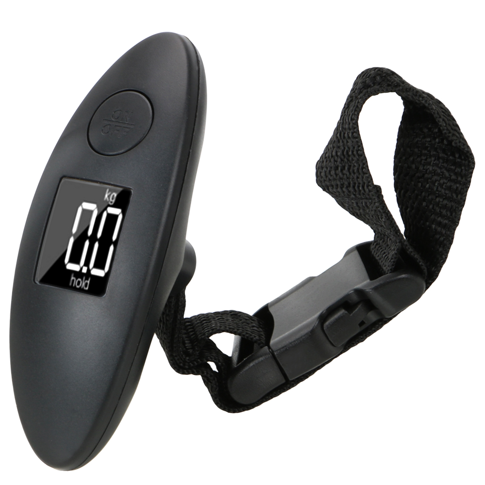 Básculas Digitales de 100g/40kg, 88Lb, pantalla LCD, báscula de mano para viaje, báscula electrónica para equipaje