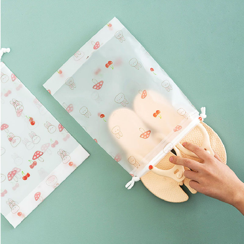 Bolsas de plástico reutilizables con cierre hermético para almacenamiento de ropa, organizador de equipaje impermeable para almacenamiento de zapatos, calcetines transparentes, 1 piezas