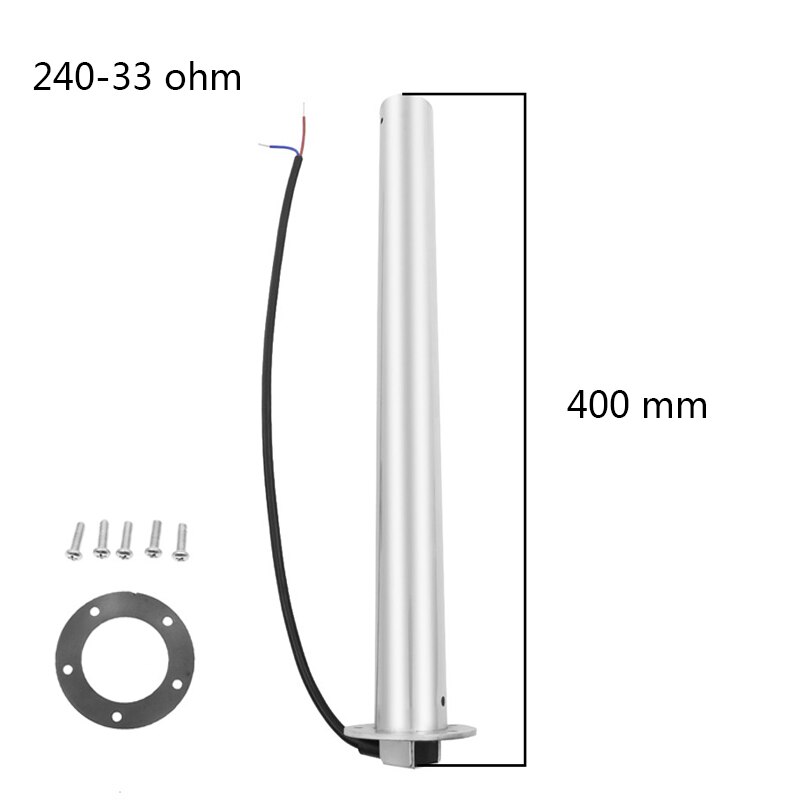 Fuel Water Level Sensor For Car Boat Fuel Level Gauge Sending Unit fit 0-190 ohm with 150 200 250 300 350 400 450 500 mm: 240-33 400mm