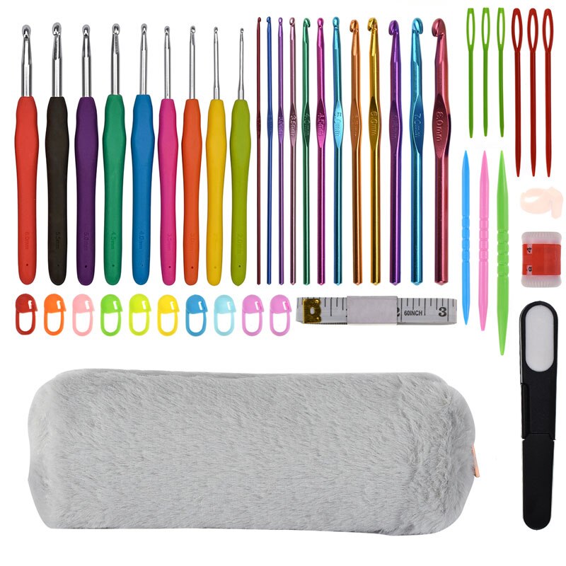 12 Styles Crochet Hook Set DIY Weave Needle Arts Craft For Knitting Needles And Crochet Hooks Sewing Tools Accessories For Women: Style 9