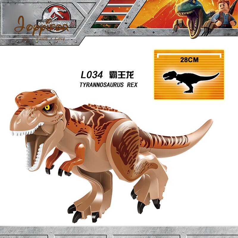 Personality stereoscopic image Dinosaur Toy Plastic Dinosaur Model Pterosaur Tyrannosaurus children Birthday: Chocolate