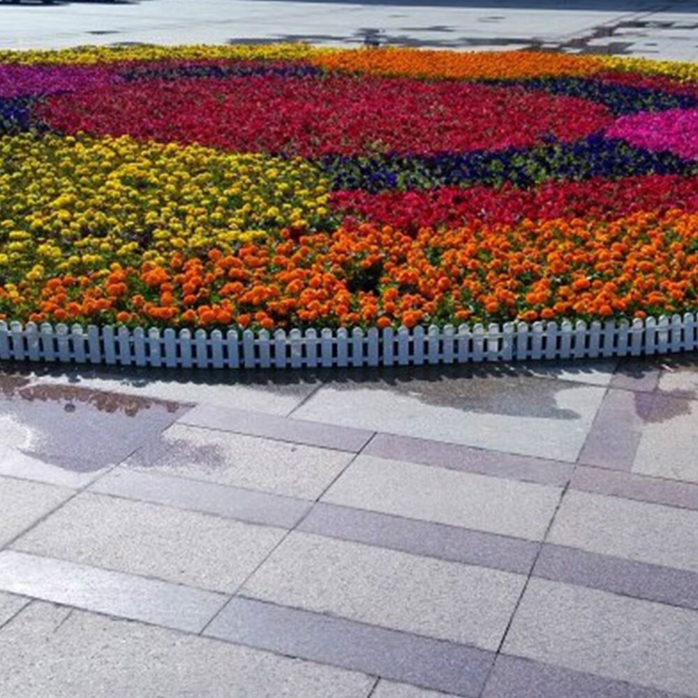 Julgran staket plast blomkrukor gör det själv landsbygden 50*13cm vackra hotell festliga förnödenheter trädgårdsarbete