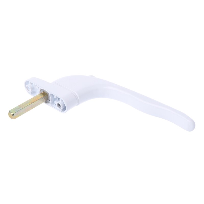 Poignée de fenêtre universelle en pvc, blanche, verrouillage à clé, pour Double vitrage, interrupteur de sécurité, porte coulissante en alliage d&#39;aluminium