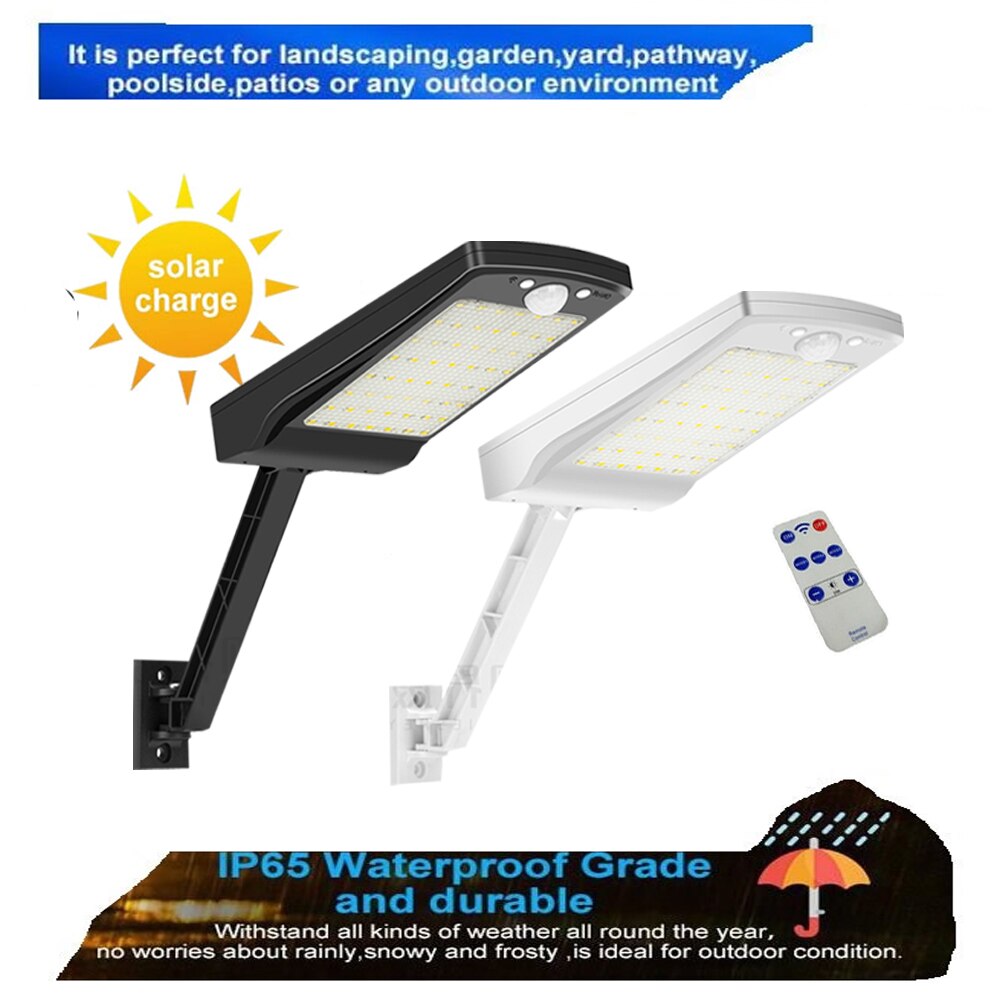 Solar Verlichting Outdoor Verstelbare Solar Spotlight Wandlamp Auto On/Off Zonne-energie Zonne-verlichting Waterdicht