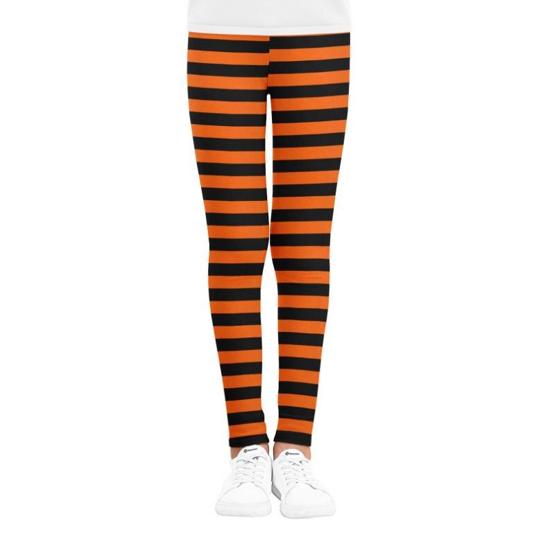 Soft Children Halloween Printed Pantyhose Girls Elastic Waist Warm Stockings Breathable Pantyhose Spring Autumn Leggings 4-7Y: F