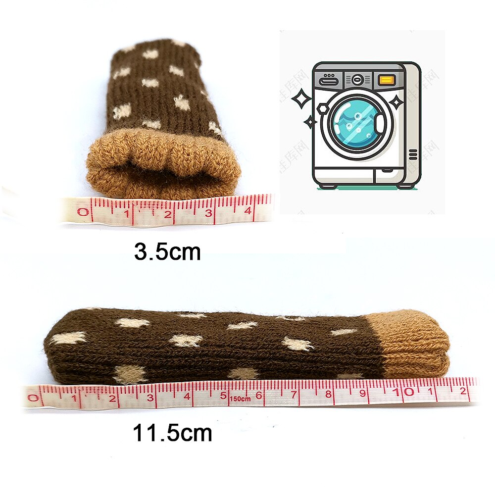 20 Pcs Hoge Elastische Knit Stoel Sokken Floor Protector Antislip Tafel Benen Stoel Benen Meubels Voet Sokken
