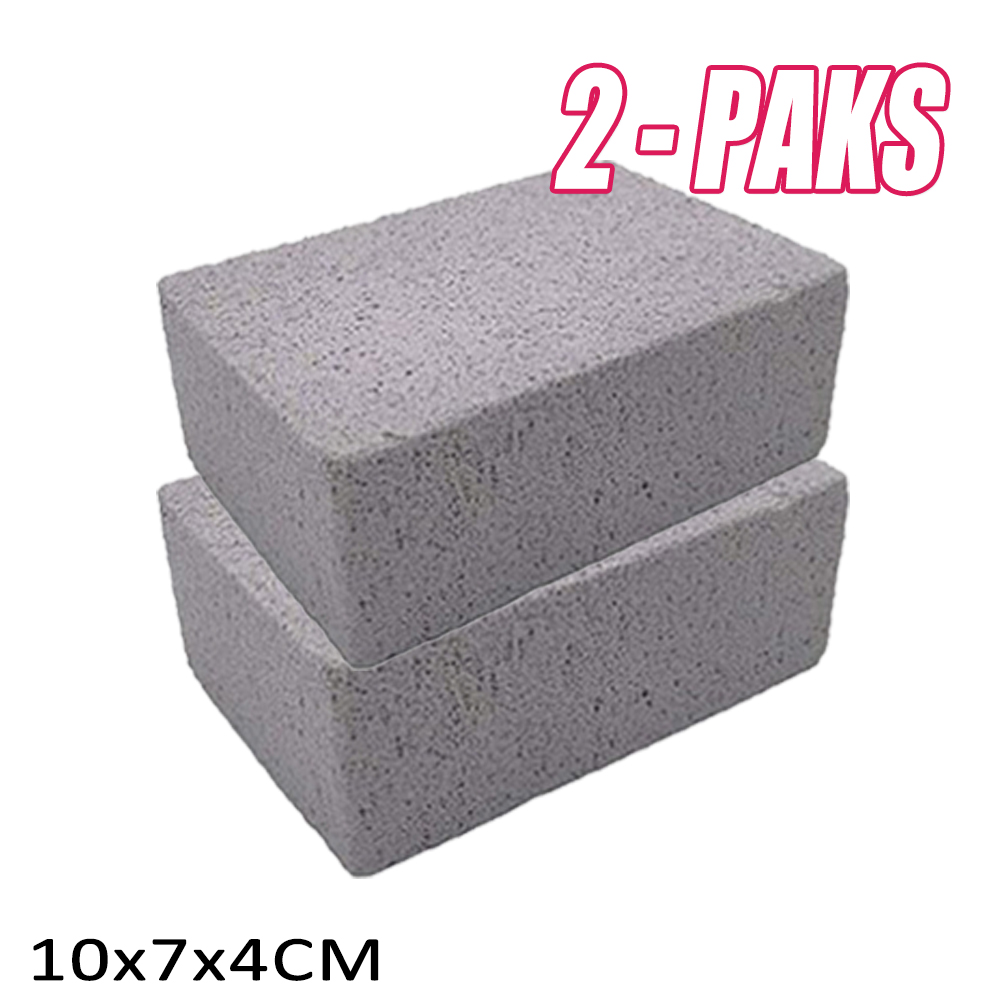 1-10PCS BBQ Grill Cleaning Brick Block Barbecue Natural Cleaning Stone Racks Stains Grease Cleaner BBQ Tools Oil Stain Cleaning: WHITE