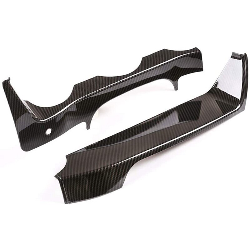 Carro de fibra carbono volante painel painel capa quadro guarnição para mercedes benz classe c w204 2011 2012 2013