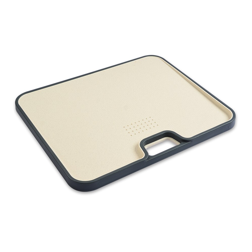 XYj Kitchen Cutting Chopping Board Can Hung Anti-Overflow And Anti-Slip Double-Sided Cooking Tools Wheat Straw Cutting Board: b 1pc