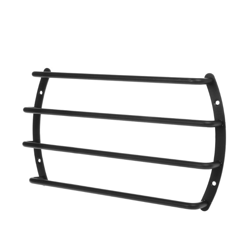 Subwoofer høyttalergitter deksel bar grille 4 spaker 10 " 12 " svart metall avrundede kanter bilhøyttalere