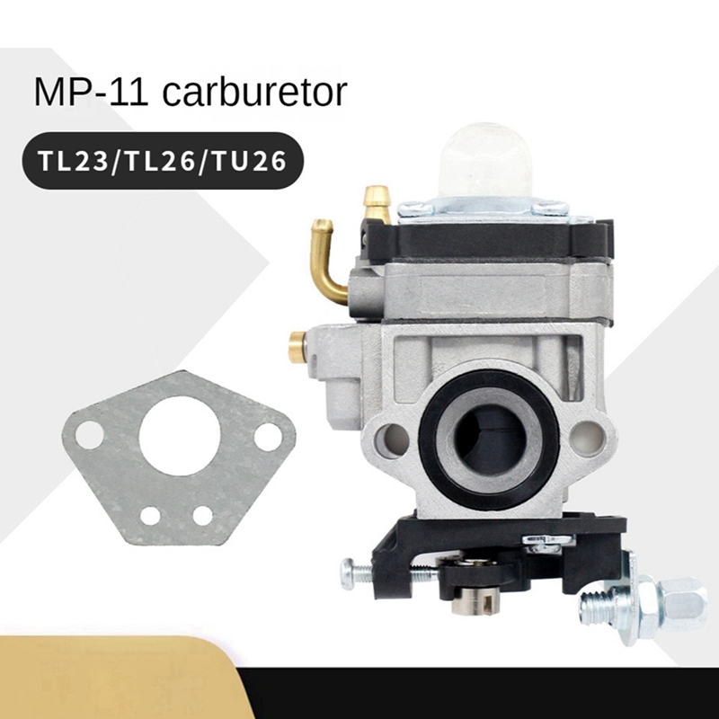 2X Carburetor Fits For Lawn Mower TL23 TL26 TU26 Carburetor MP11 34 36F Carburetor