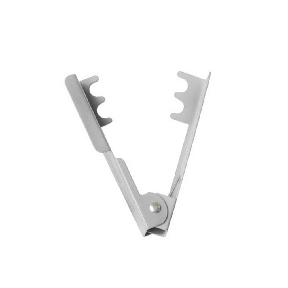 Rose Plier Removing Burrs Garden Tool Flower Cut Tool Florist Metal Flower Rose Thorn Stem Leaf Stripper Pruning Flower Branches: silver