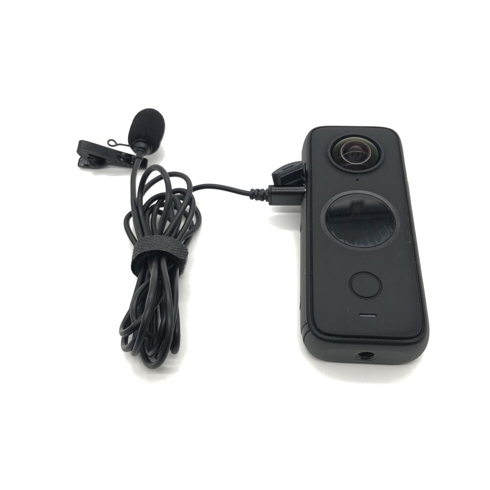 Insta360 one x2 microphone official mic audio no need mic adapter Handheld sport camera Accessories hi-fi sound noise reduction